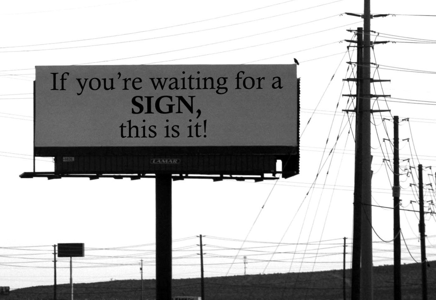 Praying For A Sign